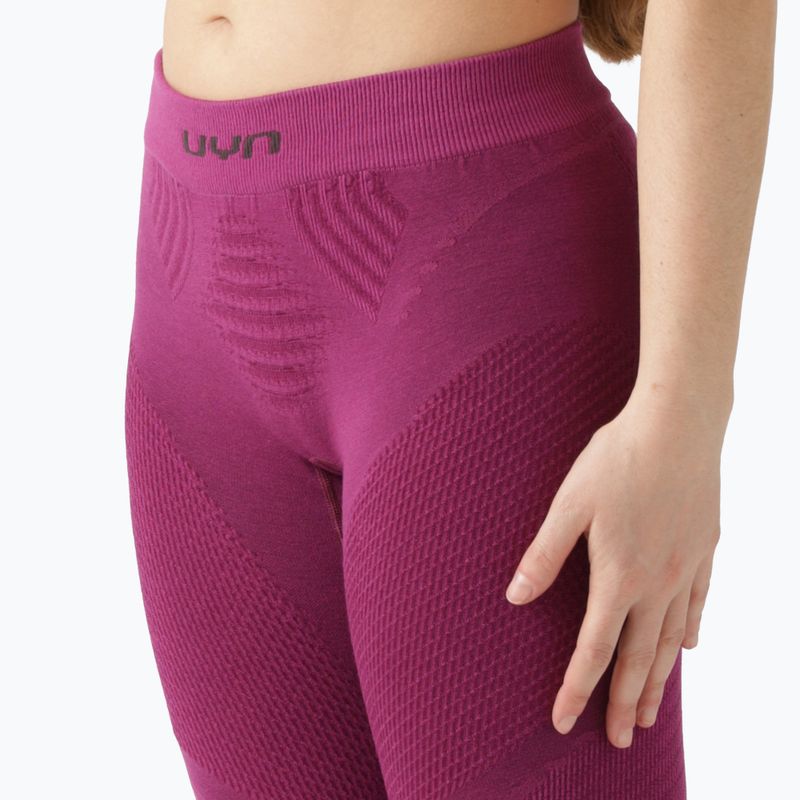 Women's thermal trousers UYN Evolutyon Biotech berry 5