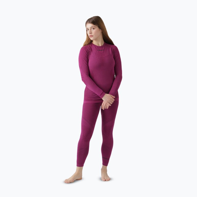 Women's thermal trousers UYN Evolutyon Biotech berry 7