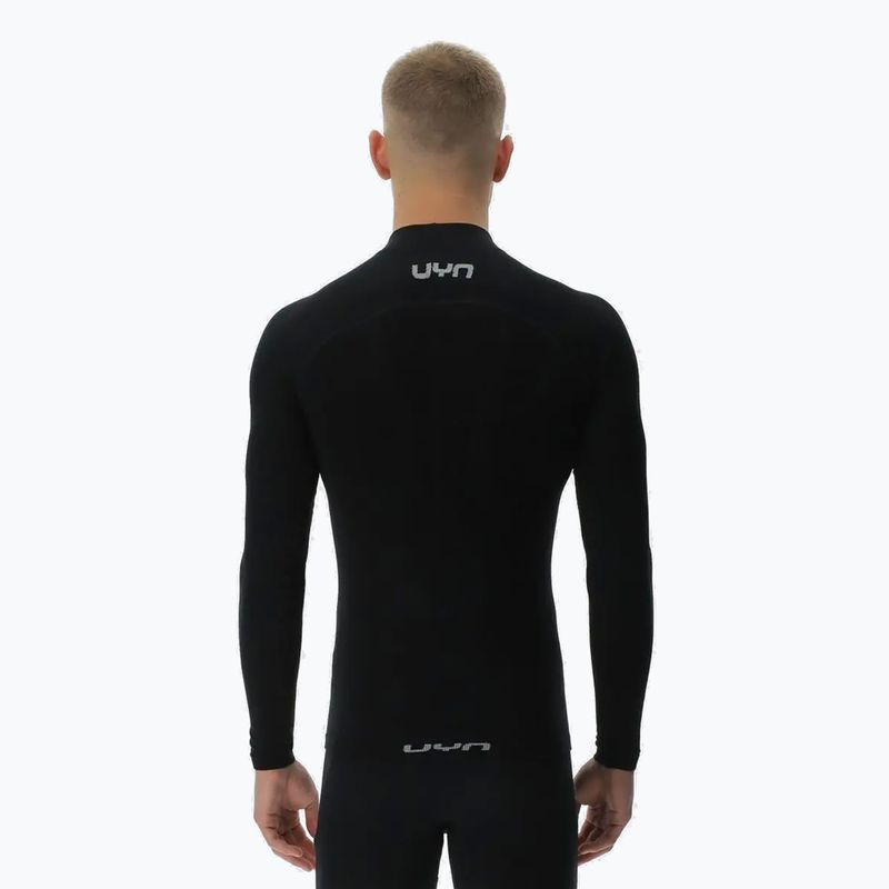 Men's thermal active sweatshirt UYN Elevatyon Biomorph LS Turtle Neck black 3