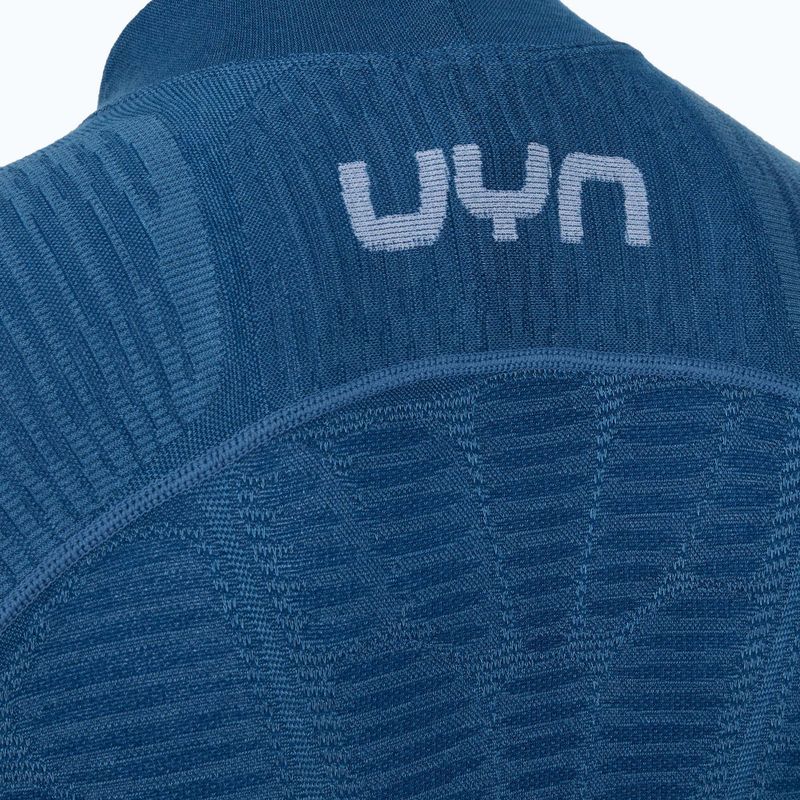 Men's thermal active sweatshirt UYN Elevatyon Biomorph Turtle Neck blue atoll 10