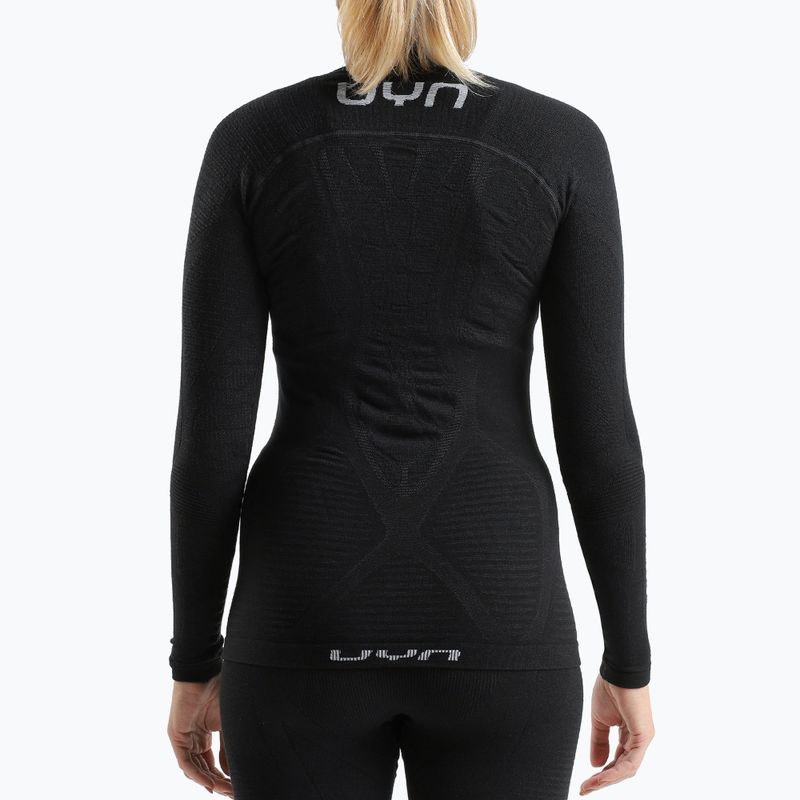 Women's thermal longsleeve UYN Elevation Biomorph Turtle Neck black 3