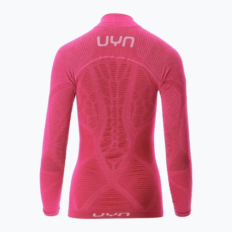 Women's thermal longsleeve UYN Elevation Biomorph LS Turtle Neck pink yarrow 8