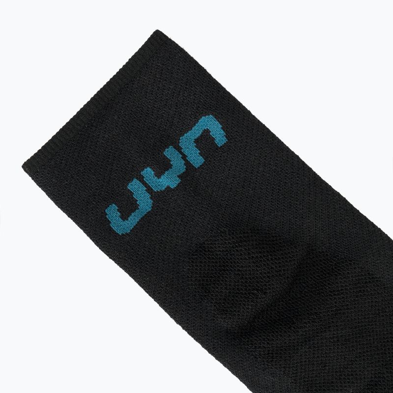 Men's UYN Ski Touring One Bio black/blue socks 4