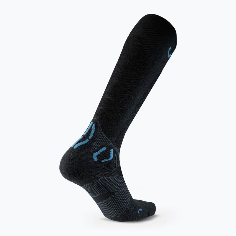 Men's UYN Ski Touring One Bio black/blue socks 2