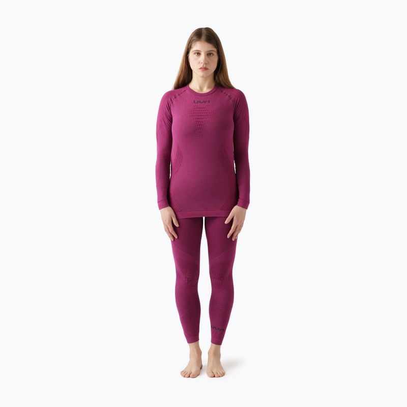 Women's thermal longsleeve UYN Evolutyon Biotech berry 4