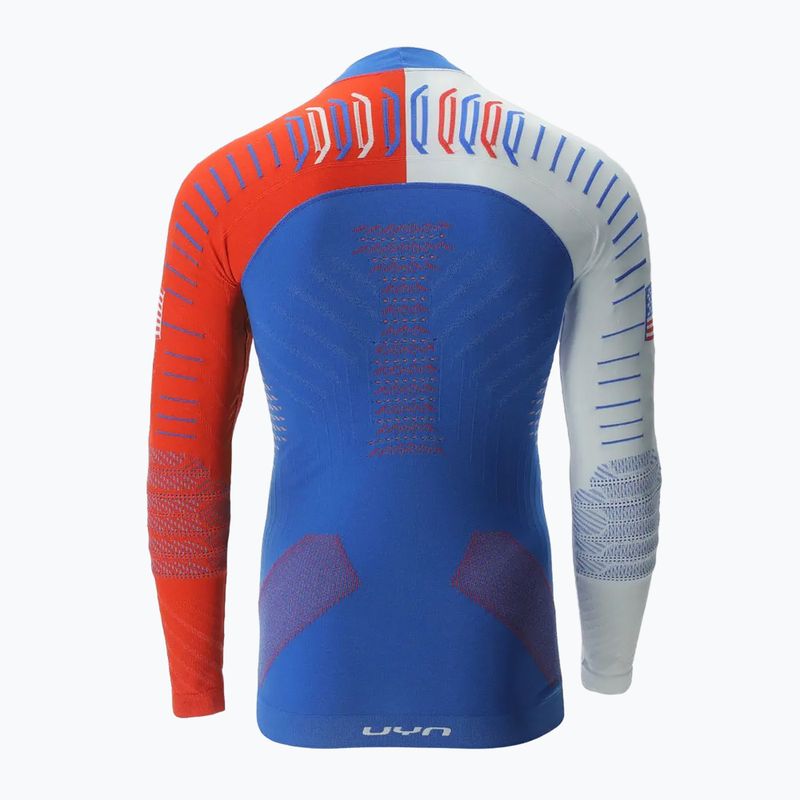 Men's thermal active sweatshirt UYN Natyon 3.0 USA Bode Miller LS Turtle Neck usa 2