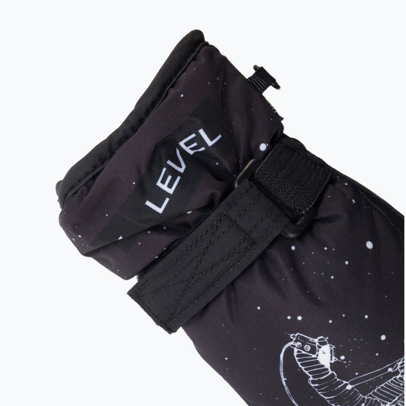 Level Mitt children's ski glove black 4152JM 4