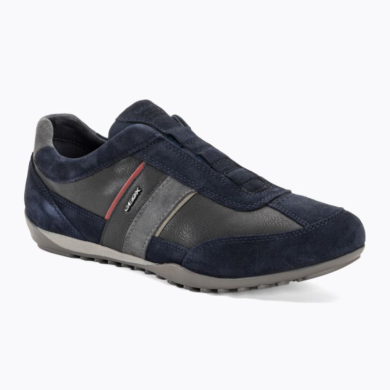 Geox Wells navy/burgundy men's shoes