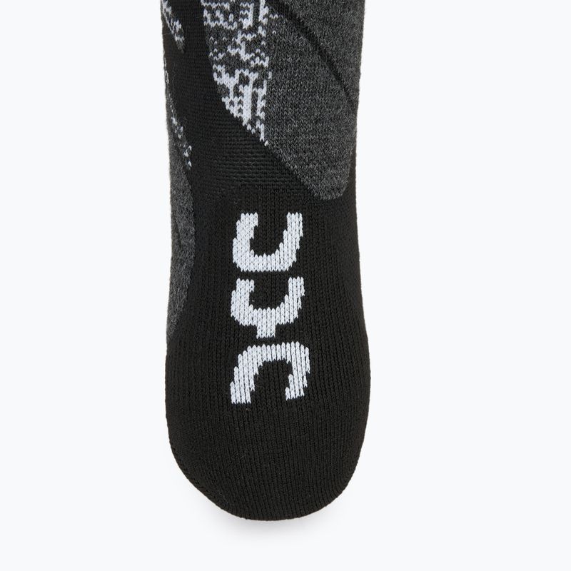 Women's ski socks UYN Ski All Mountain black/white 3
