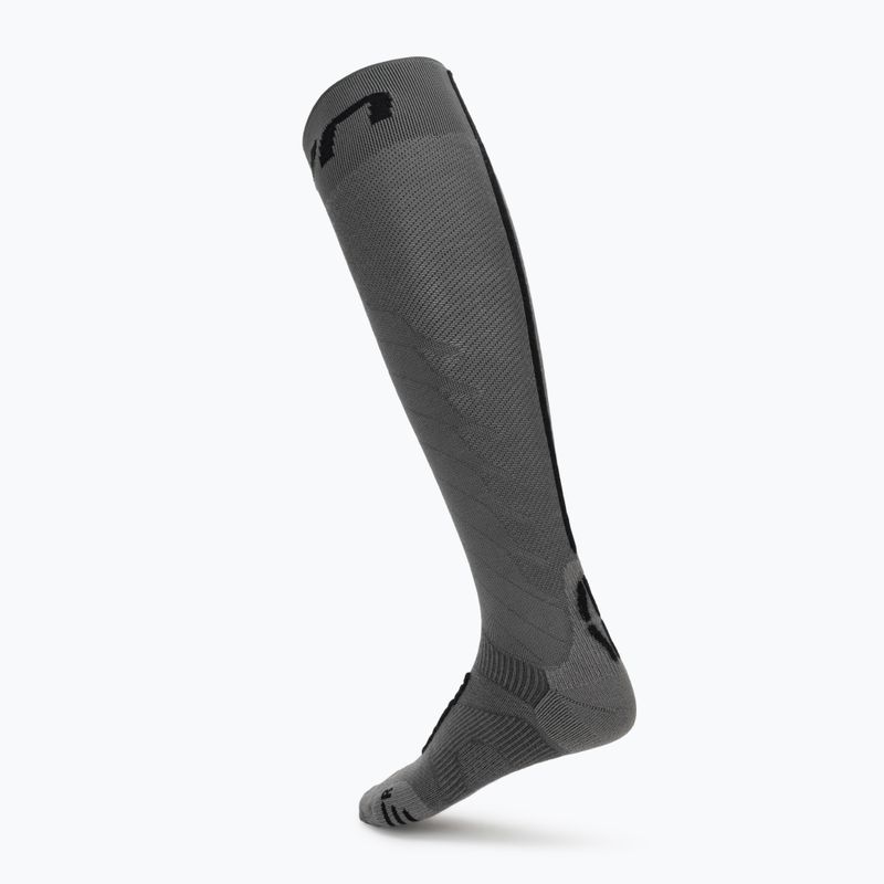 Men's ski socks Uyn Ski One Merino Socks grey/black 2