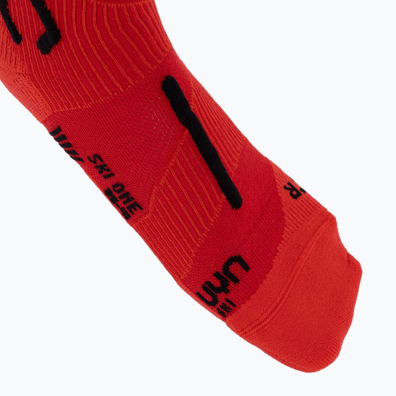 Men's ski socks Uyn Ski One Merino Socks red 3