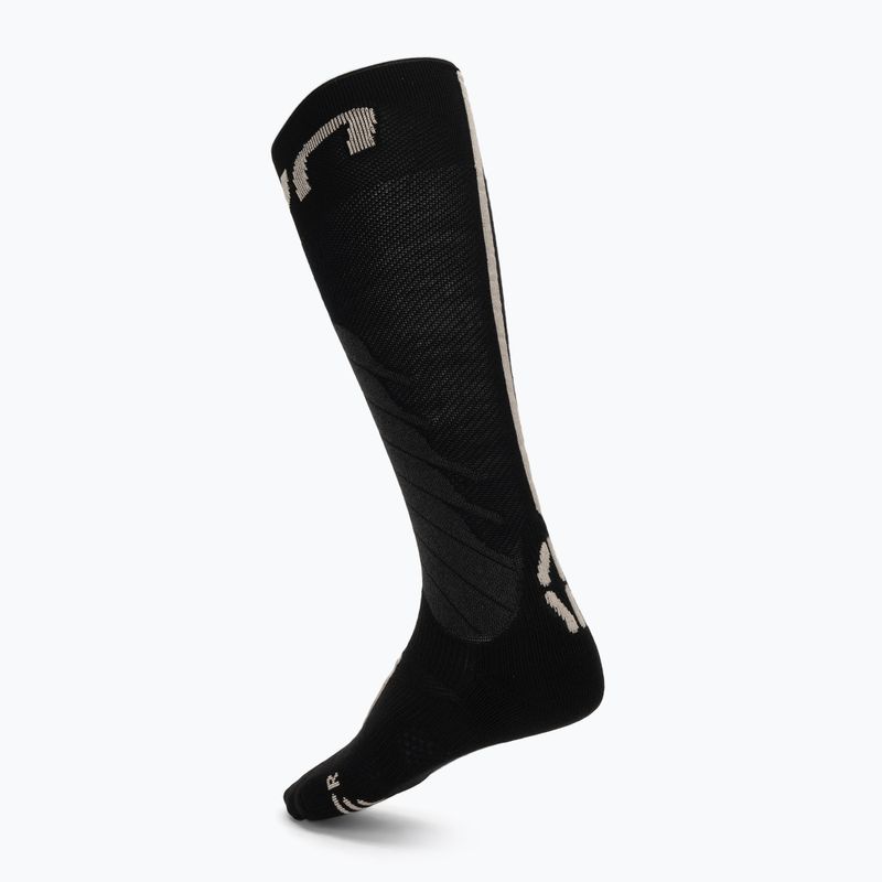 Women's ski socks Uyn Ski One Merino Socks black/beige 2