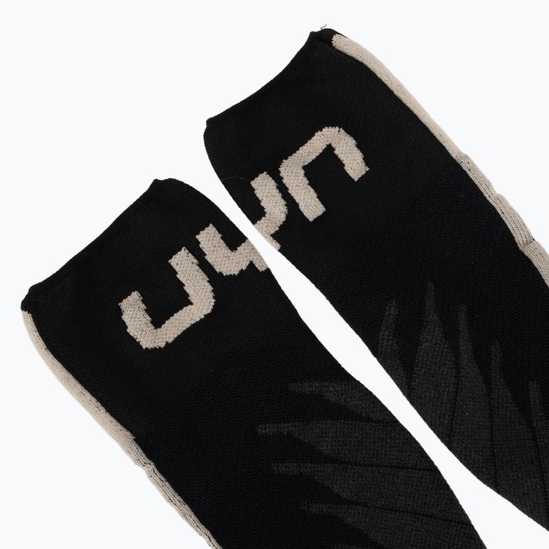 Women's ski socks Uyn Ski One Merino Socks black/beige 3