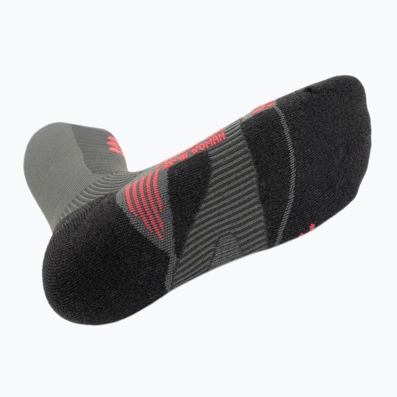 Women's ski socks UYN Ski Evo Race One grey/pink 4