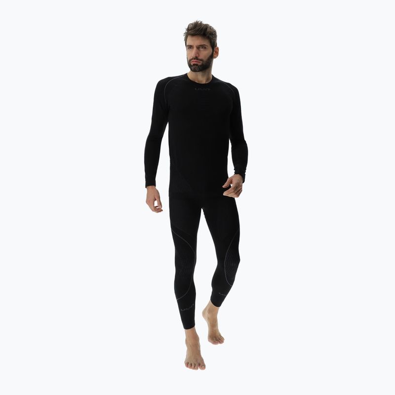 Men's thermal sweatshirt UYN Evolutyon Biotech np black 2