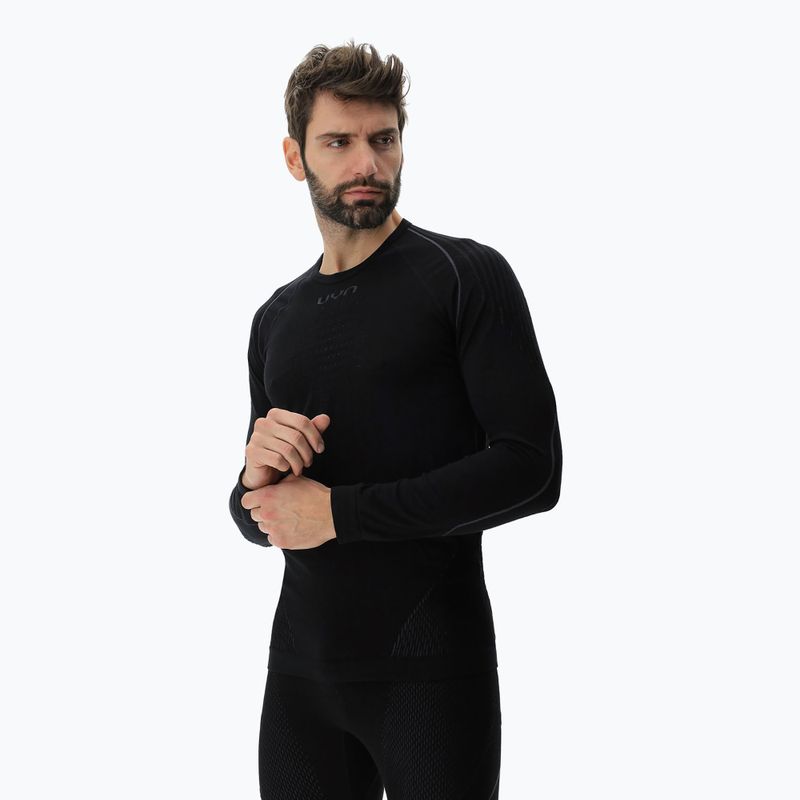 Men's thermal sweatshirt UYN Evolutyon Biotech np black 3