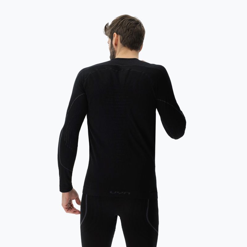 Men's thermal sweatshirt UYN Evolutyon Biotech np black 4