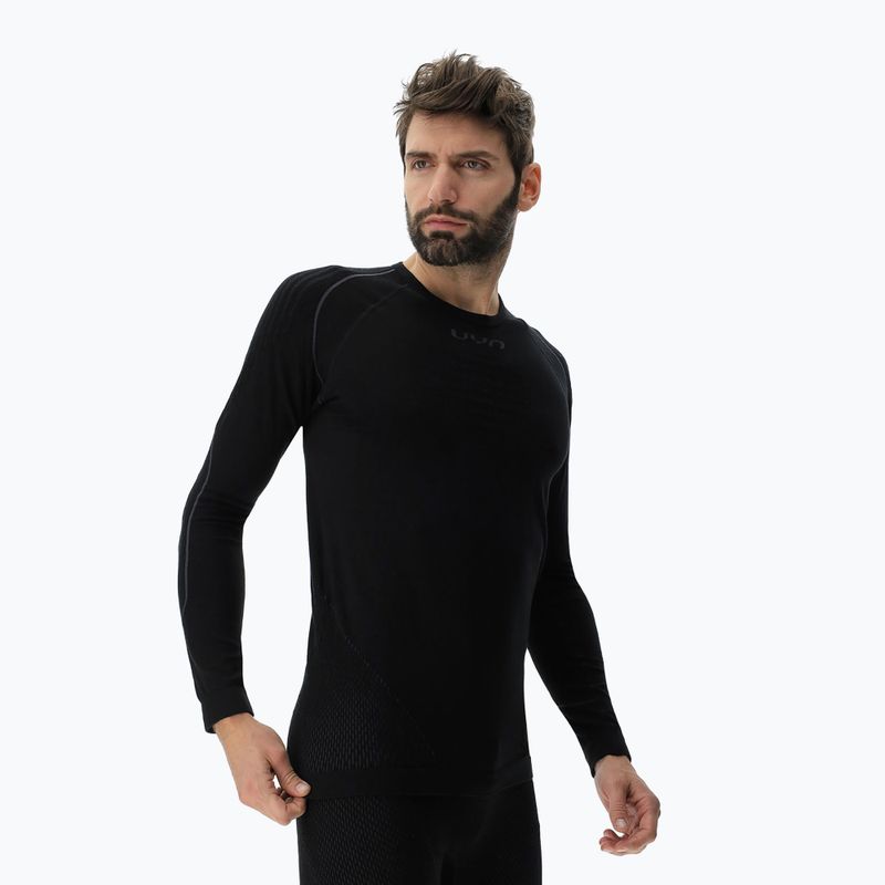 Men's thermal sweatshirt UYN Evolutyon Biotech np black 5