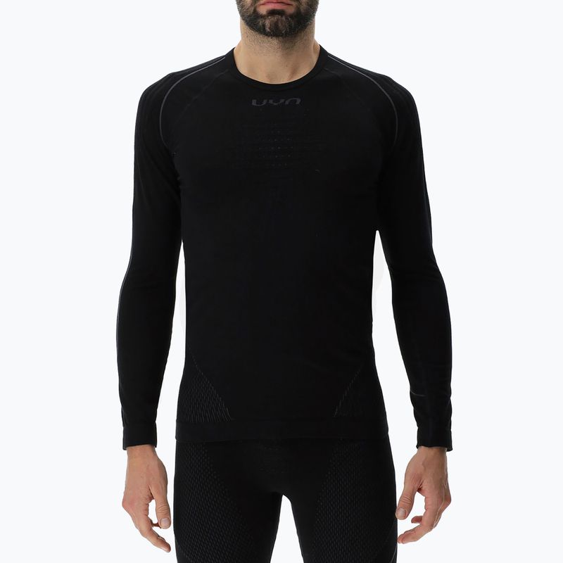 Men's thermal sweatshirt UYN Evolutyon Biotech np black 6