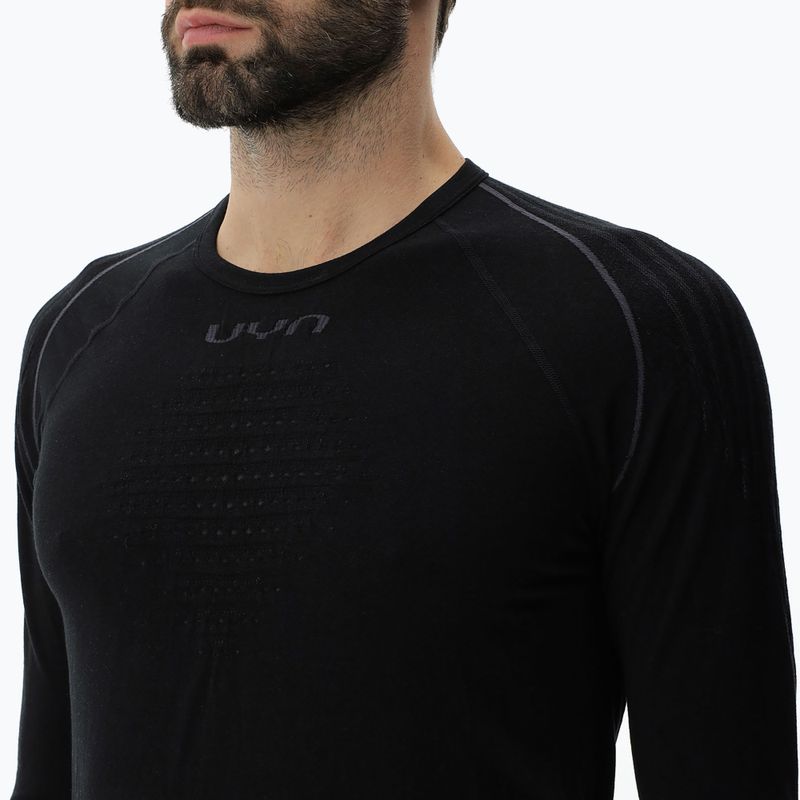 Men's thermal sweatshirt UYN Evolutyon Biotech np black 8
