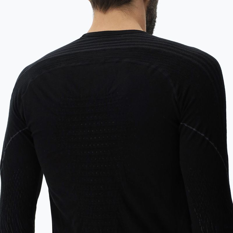 Men's thermal sweatshirt UYN Evolutyon Biotech np black 9