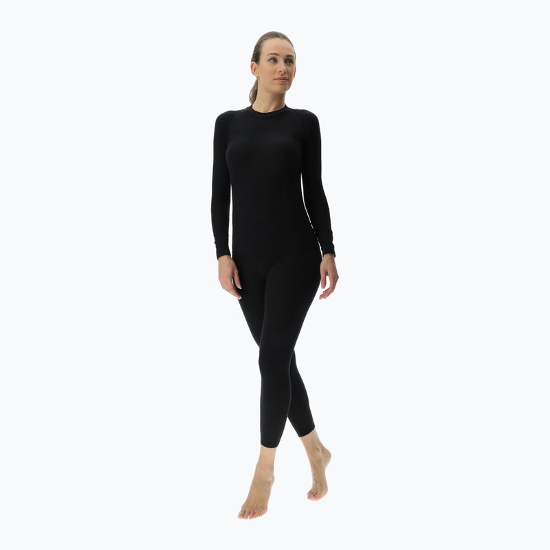 Women's thermal sweatshirt UYN Fusyon Biotech np black 2