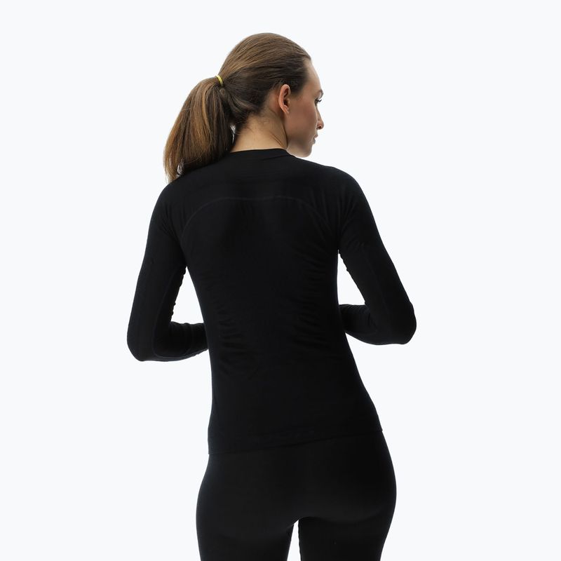 Women's thermal sweatshirt UYN Fusyon Biotech np black 3