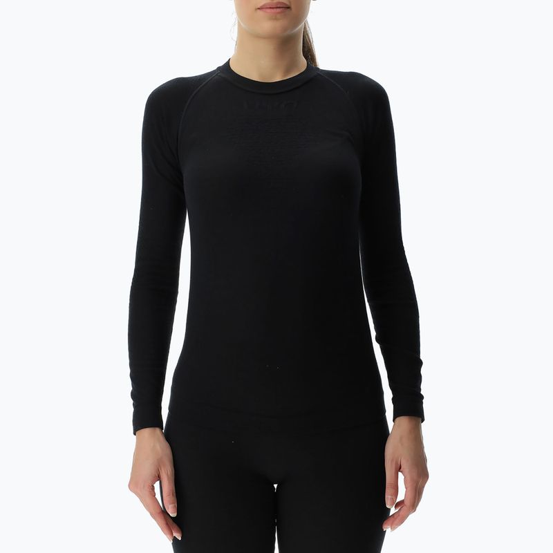 Women's thermal sweatshirt UYN Fusyon Biotech np black 5