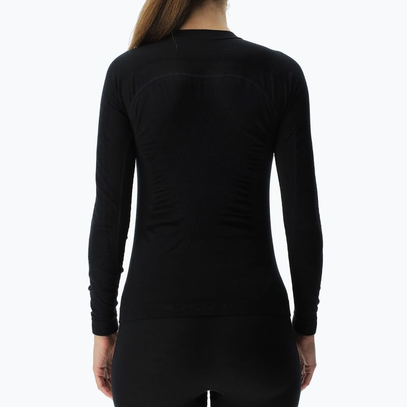 Women's thermal sweatshirt UYN Fusyon Biotech np black 6