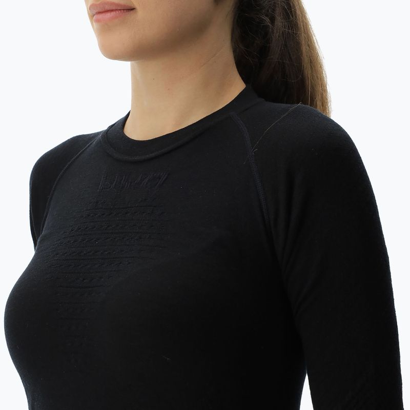 Women's thermal sweatshirt UYN Fusyon Biotech np black 7