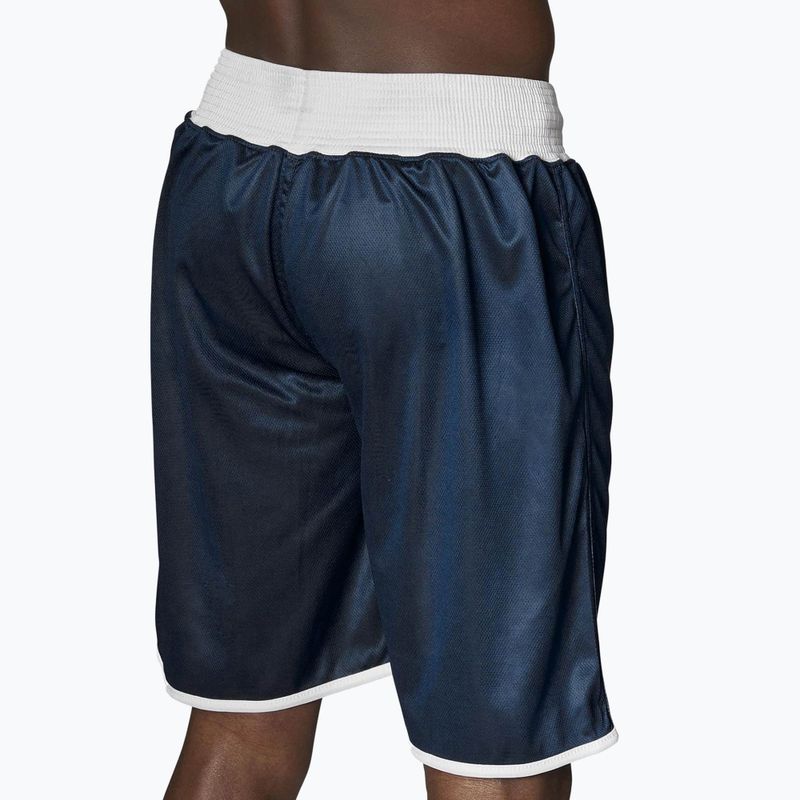 LEONE men's 1947 Double Face Boxing shorts blue/red AB215 2