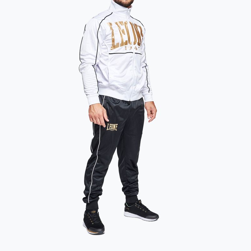 LEONE training tracksuit 1947 premium white 2