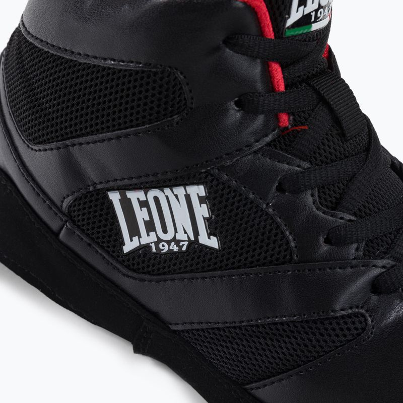 LEONE men's boxing shoes 1947 Luchador black CL130 9