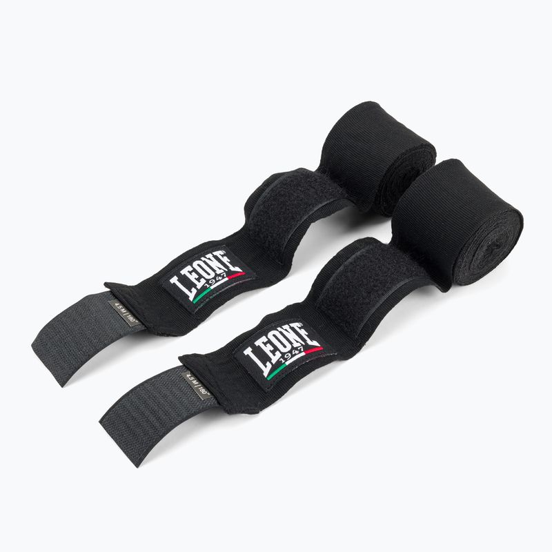 Boxing bandages LEONE 1947 Hand Wraps 450 cm black 2