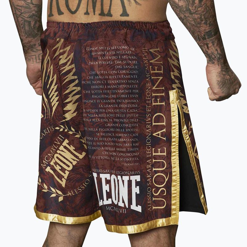 MMA shorts LEONE 1947 Legionarivs II bordeaux 3