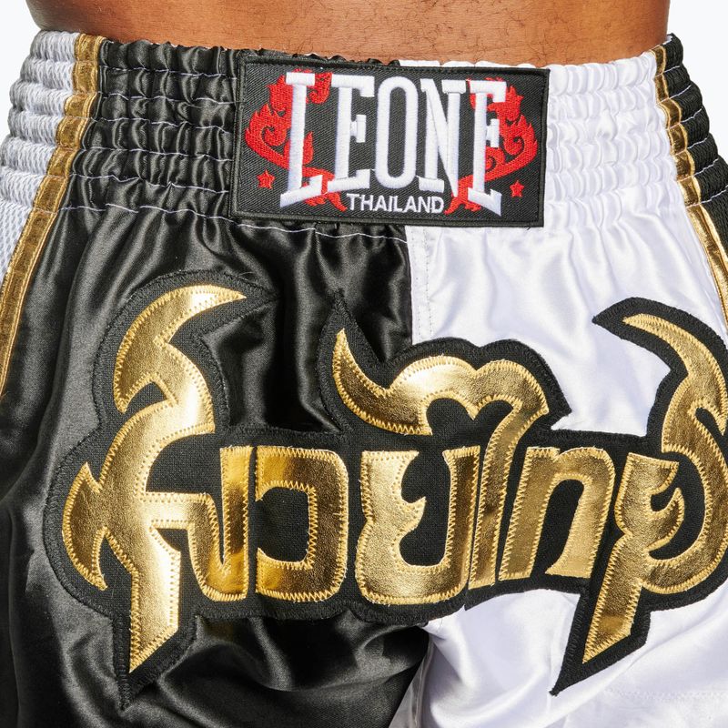 Men's training shorts LEONE 1947 Siam Thai black/white 4