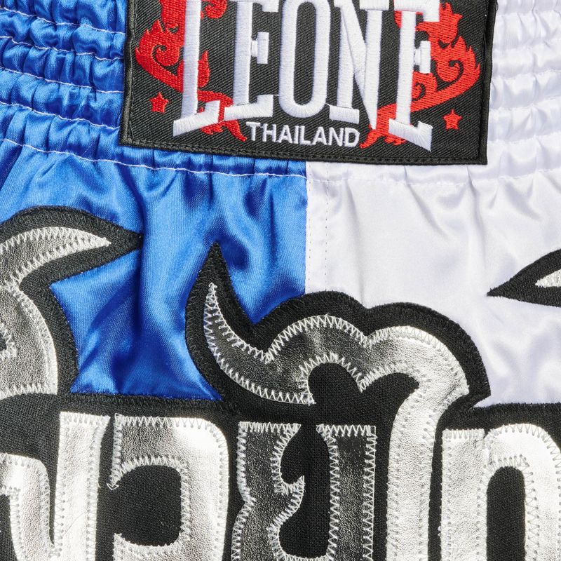 Men's training shorts LEONE 1947 Siam Thai blue/white 6