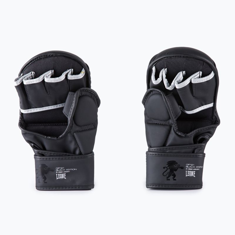 LEONE 1947 Black Edition MMA sparring gloves black GP1213 4