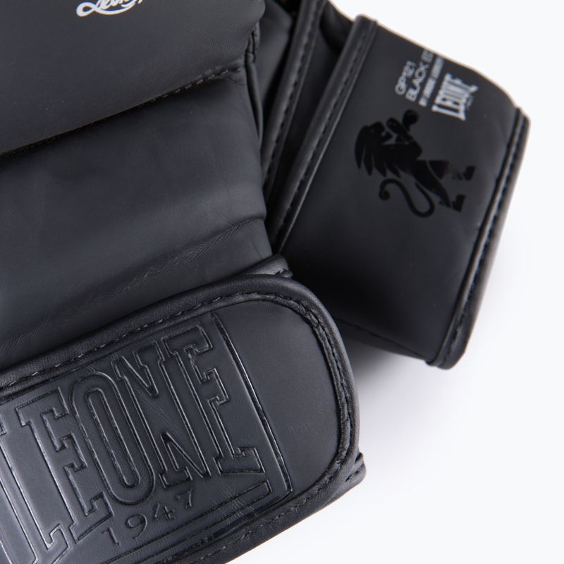 LEONE 1947 Black Edition MMA sparring gloves black GP1213 5