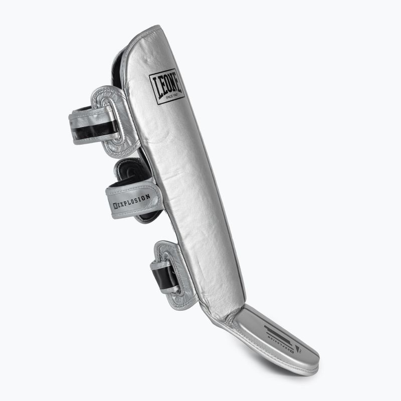 LEONE 1947 Nexplosion silver tibia protectors PT154 2