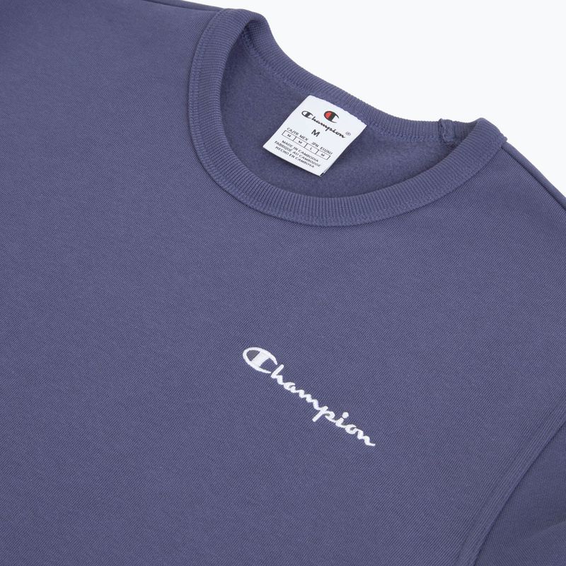 Men's sweatshirt Champion 221792 Crewneck Sweatshirt blue 3