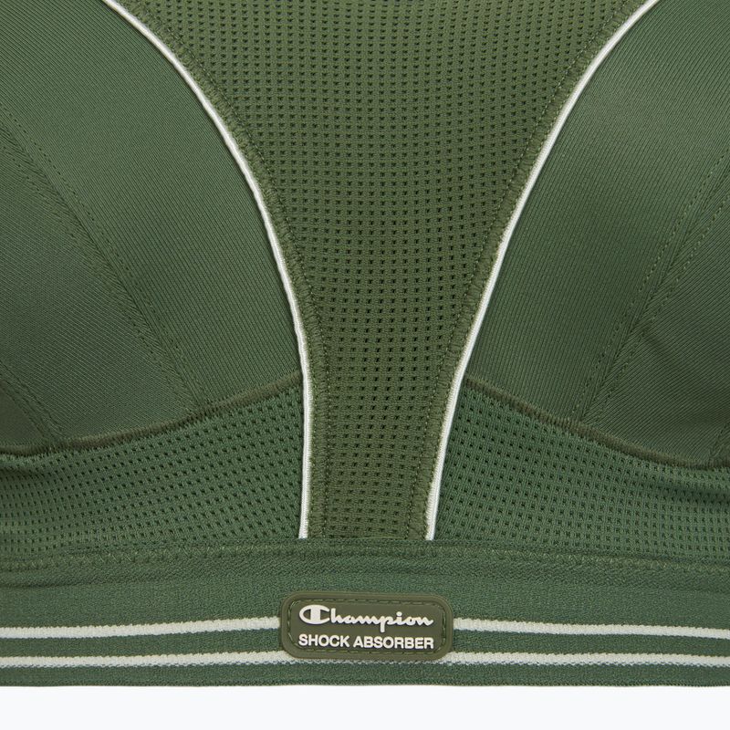 Training bra Shock Absorber Ultimate Run Bra greyish green 3