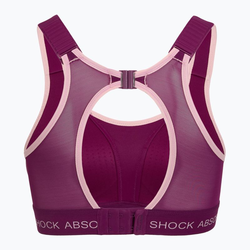 Training bra Shock Absorber Ultimate Run Bra Padded deep purple 2