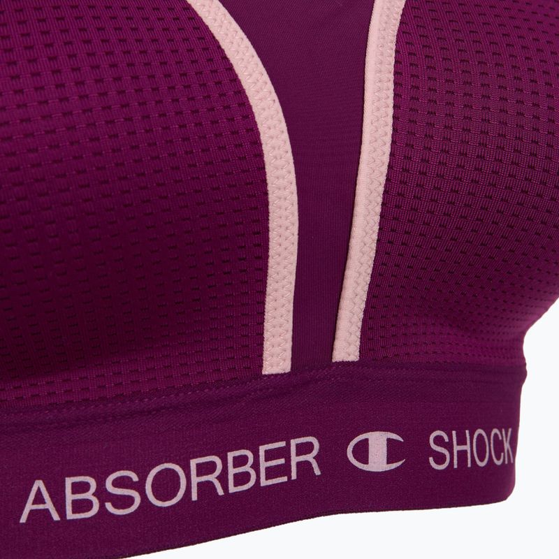 Training bra Shock Absorber Ultimate Run Bra Padded deep purple 3