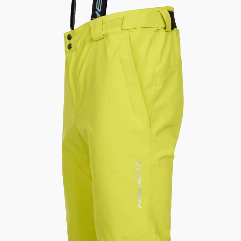 Men's ski trousers Fischer Premier fischer yellow 9