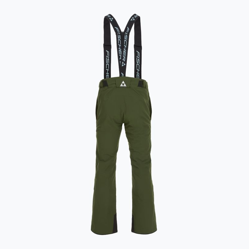 Men's ski trousers Fischer Premier rifle green 9