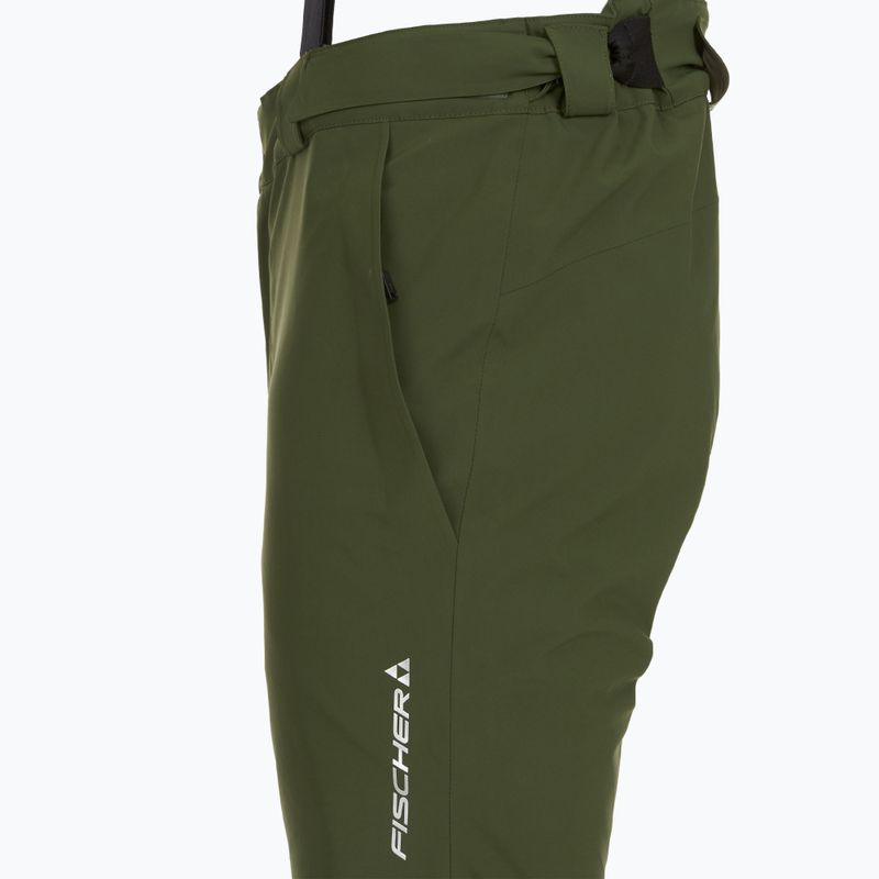 Men's ski trousers Fischer Premier rifle green 11