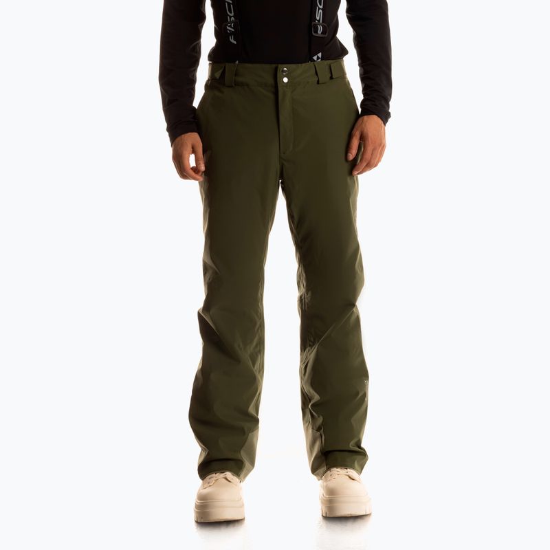 Men's ski trousers Fischer Premier rifle green