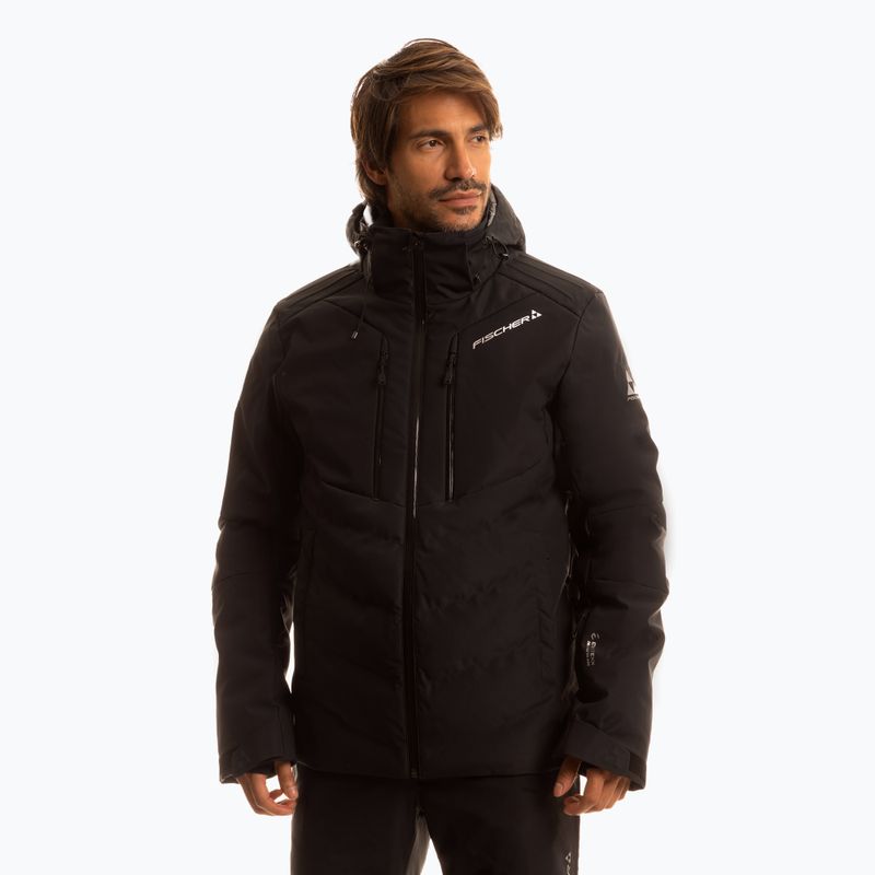 Men's ski jacket Fischer Anniversary black