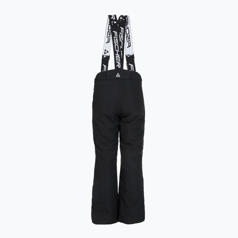 Children's ski trousers Fischer Premier black 2